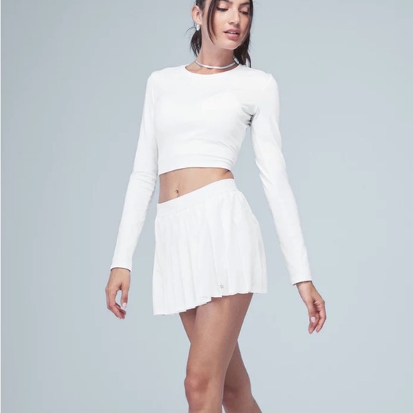 Alo yoga varsity tennis skirt - Picture 1 of 3